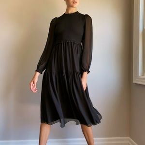 ARITZIA Wilfred Rosalyn Dress In Black
